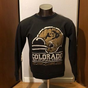 Vintage Colorado Buffs 1989 Champs Sweater sz L